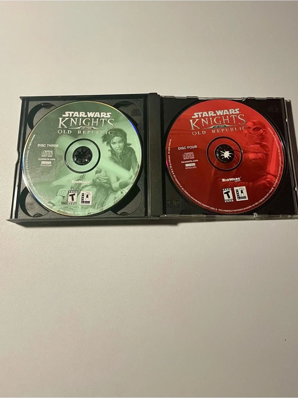 Star Wars Knights of the Old Republic PC Game Jewel Case Good Condition Tested